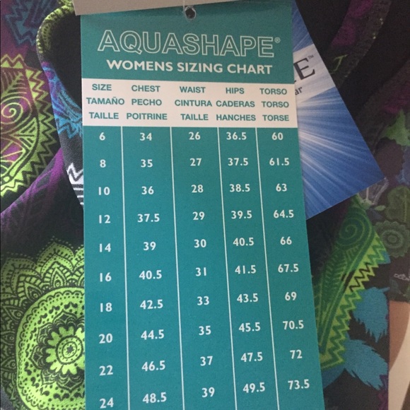 Dolfin Aquashape moderate scoop back color block - Picture 6 of 6